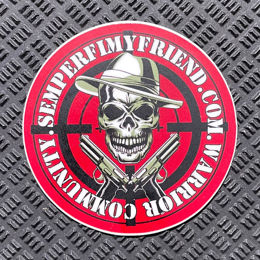 #006  24/7 SFMF RED sticker
