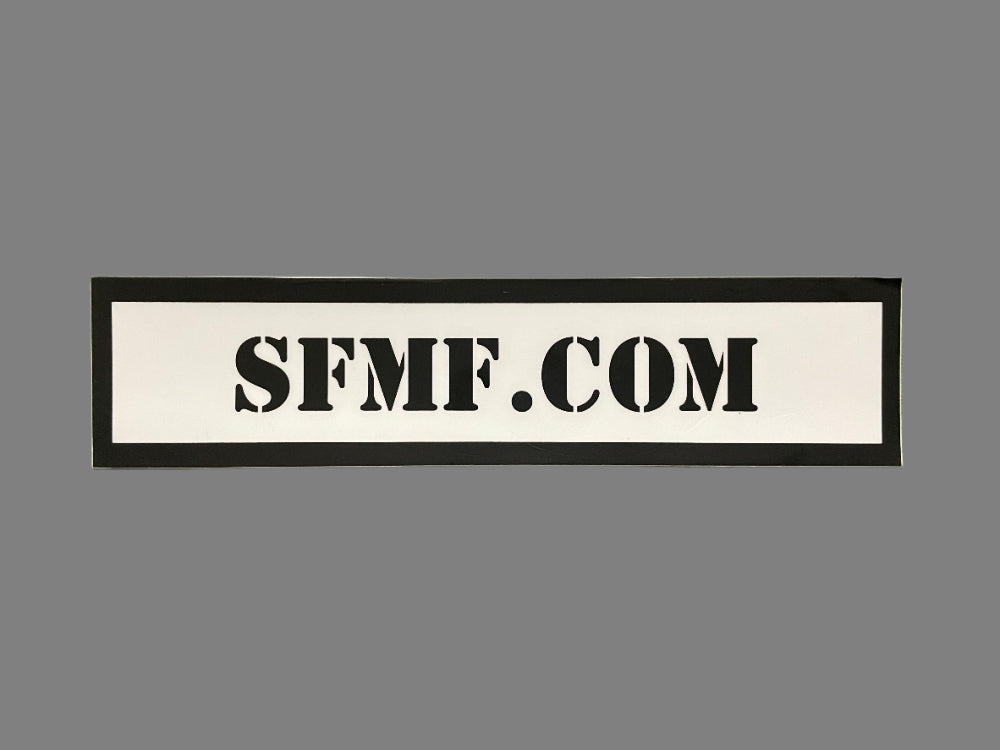 #011  SFMF LARGE STICKER