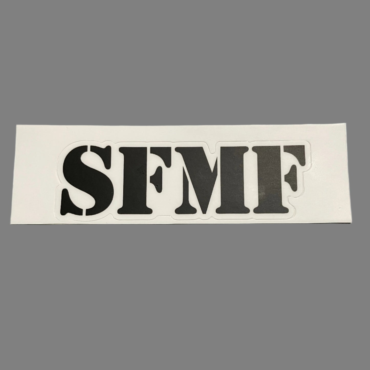 #001 "SFMF" sticker